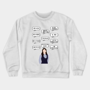 Janet- the good place Crewneck Sweatshirt